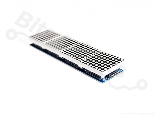 LED Matrix Display Module 8x8 4-way MAX7219 Red